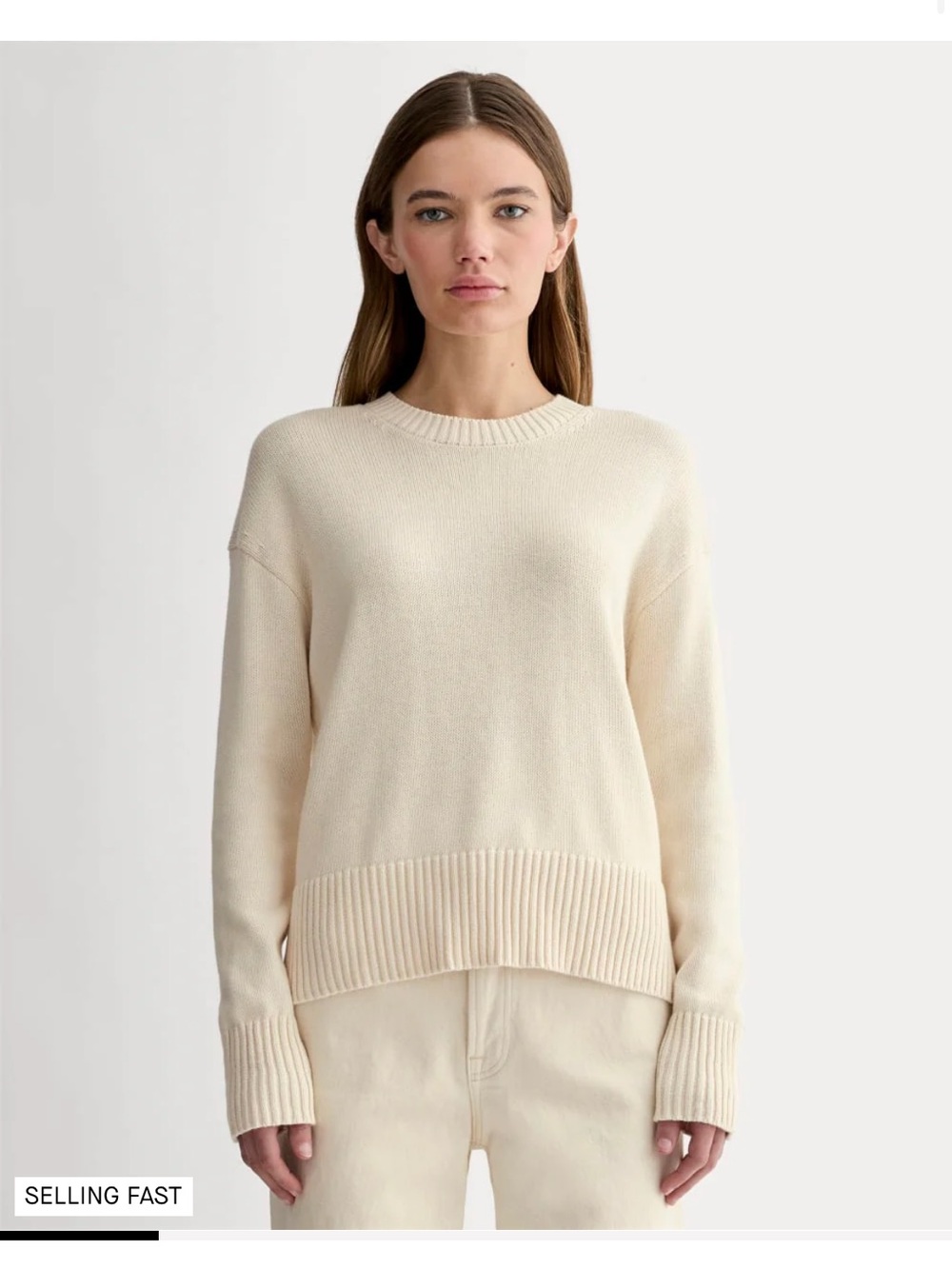 Everlane Boxy Cotton Sweater